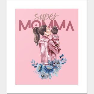 Super Momma Posters and Art